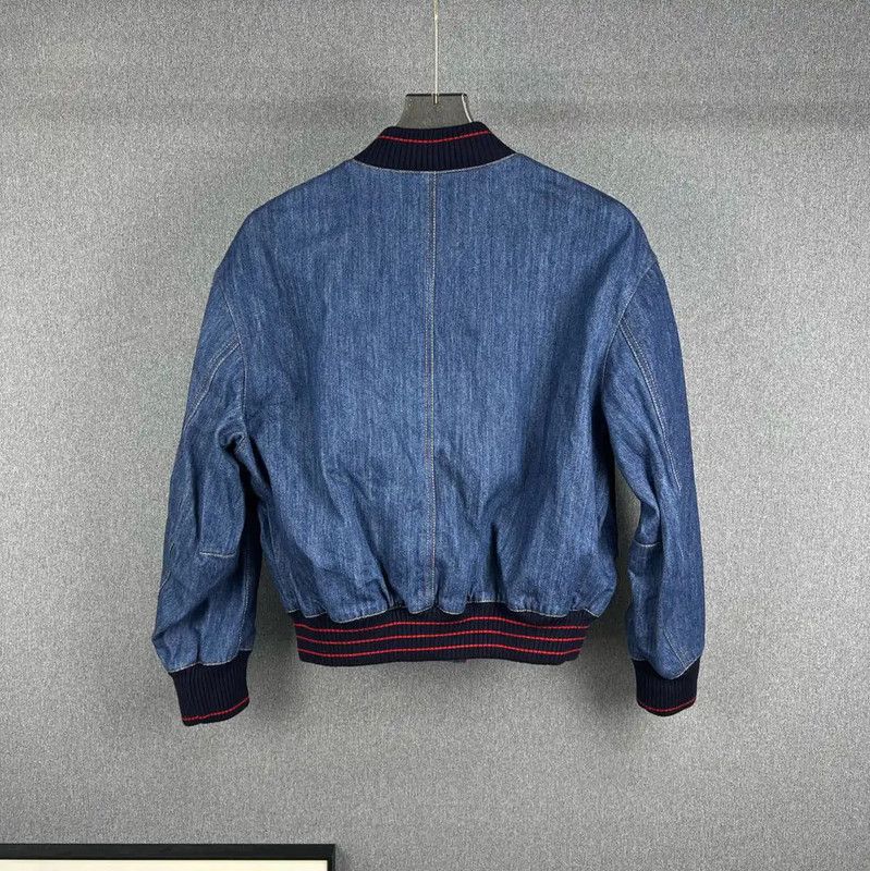 Miu Miu Miu Miu Blue Women's Jacket 0089 Size M / US 6-8 / IT 42-44 - 2 Thumbnail