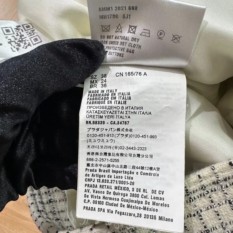 Miu Miu Miu Miu Wool Jacket with Bow Tie 0089 Size M / US 6-8 / IT 42-44 - 6 Thumbnail