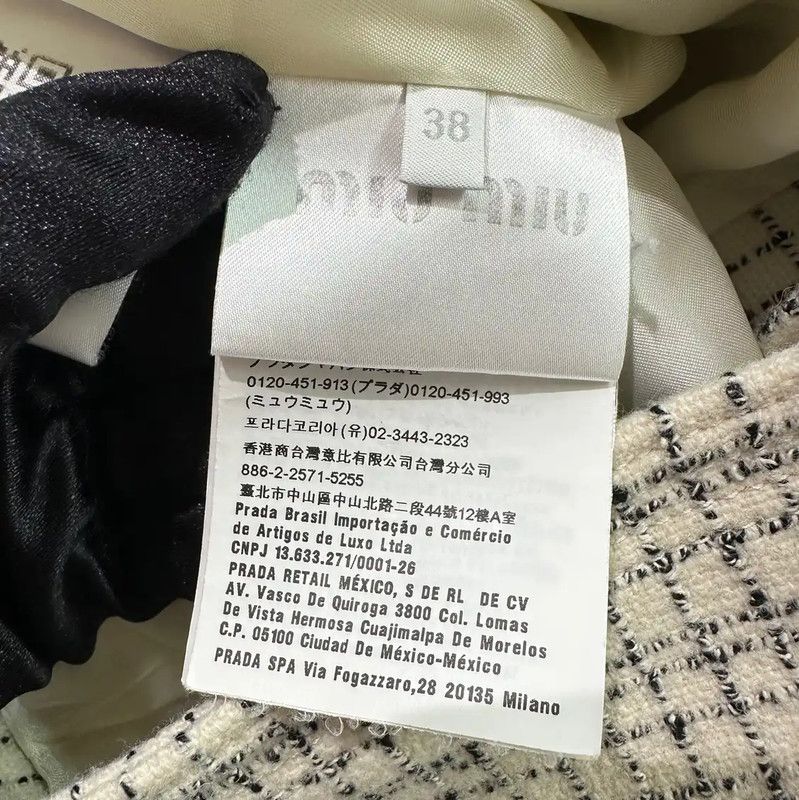 Miu Miu Miu Miu Wool Jacket with Bow Tie 0089 Size M / US 6-8 / IT 42-44 - 5 Thumbnail