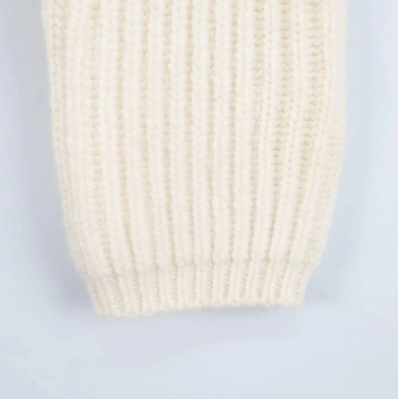 Miu Miu Miu Miu White Wool Women's Cardigan 0089 Size L / US 10 / IT 46 - 5 Thumbnail