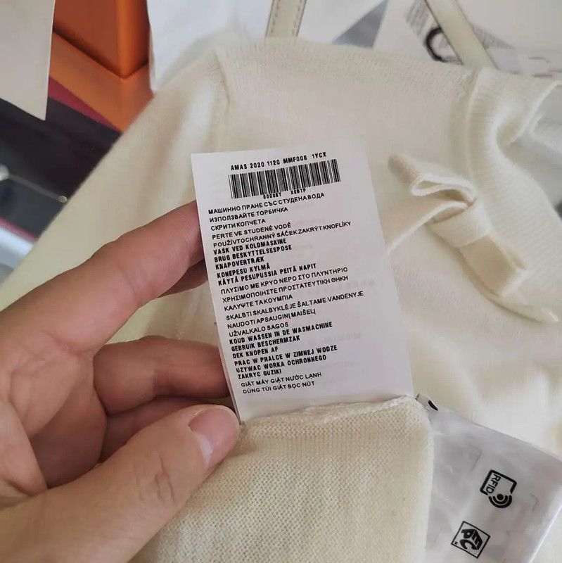 Miu Miu Miu Miu White Silk Blend Sweater 0089 Size M / US 6-8 / IT 42-44 - 10 Thumbnail