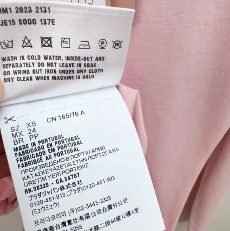 Miu Miu Miu Miu Pink Long Sleeve Sweatshirt 0089 Size XS / US 0-2 / IT 36-38 - 6 Thumbnail