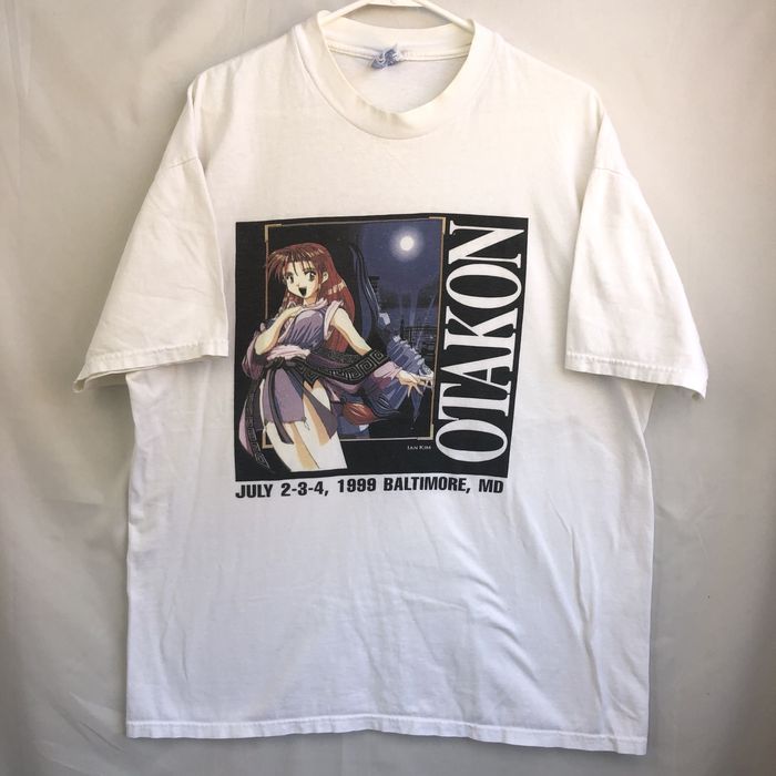 Vintage VTG Otakon Anime Convention T Shirt XL 1999 Baltimore Rare Ian ...