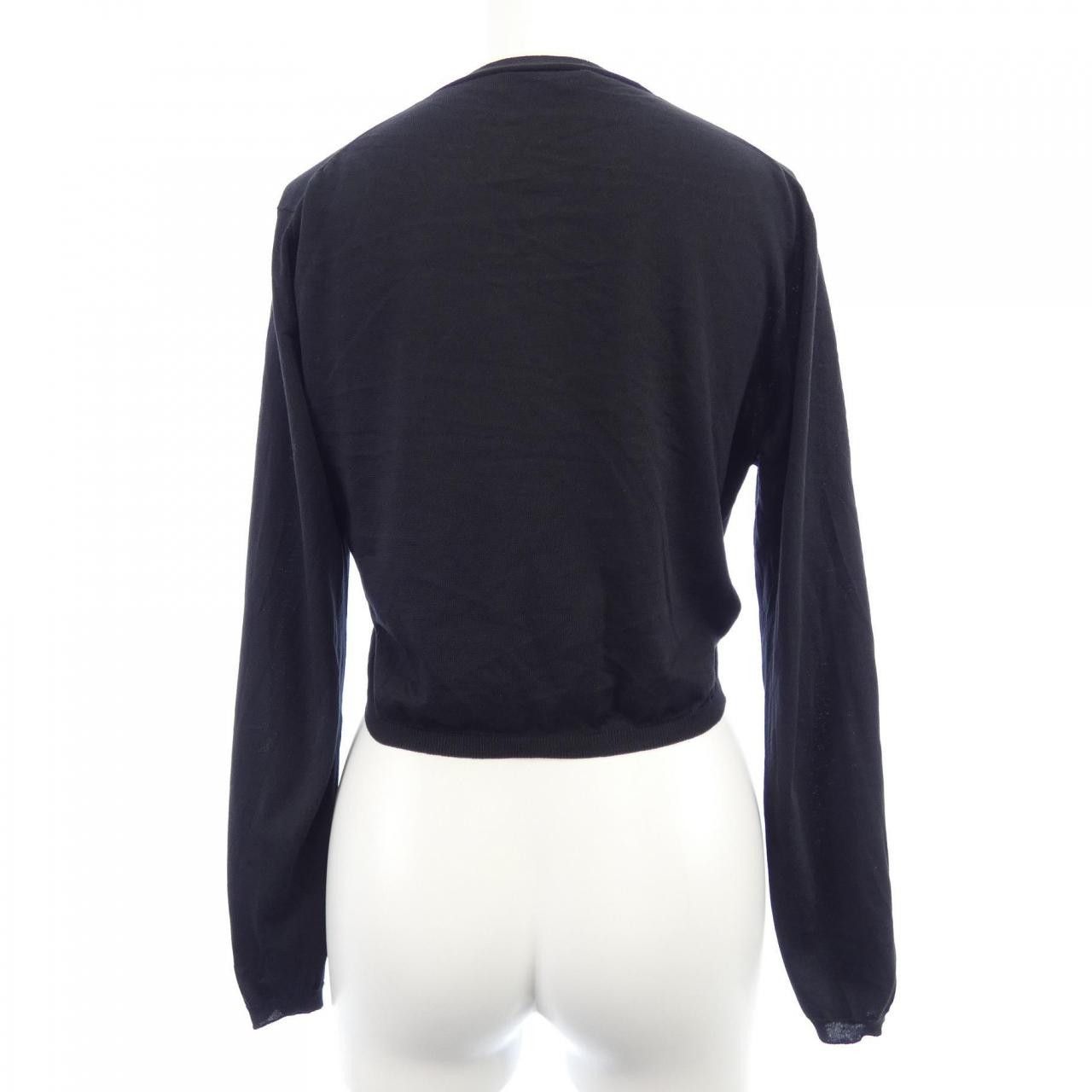 Prada Prada Prada P25L07 S221 10OW Silk Cardigan Others Tops P25L07 S221 10OW DUTY FREE for USA Size ONE SIZE - 2 Thumbnail