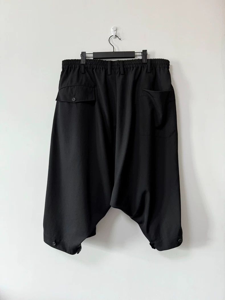 Yohji Yamamoto Yohji Yamamoto Wool Cropped Wide-Leg Pants - dmc Size US 34 / EU 50 - 2 Thumbnail