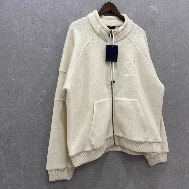 Louis Vuitton Louis Vuitton Logo Wool Front Jacket - dmc Size US L / EU 52-54 / 3 - 3 Thumbnail