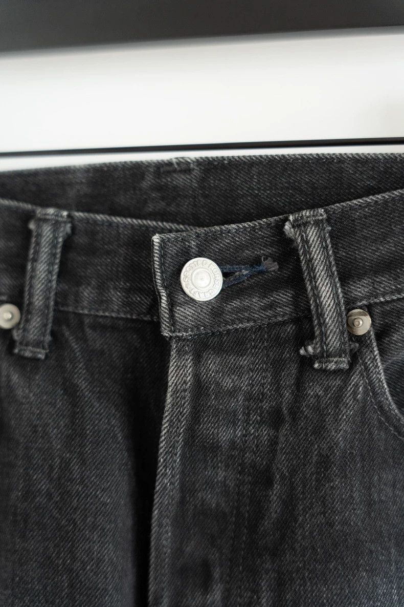 Yohji Yamamoto Yohji Yamamoto 14ss Washed Jeans - dmc Size US 38 / EU 54 - 4 Thumbnail