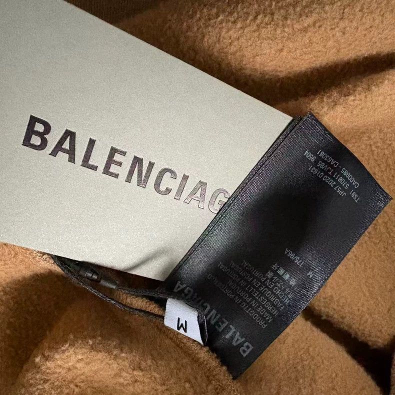 Balenciaga Balenciaga Beige Double B Hoodie - dmc Size US M / EU 48-50 / 2 - 4 Thumbnail