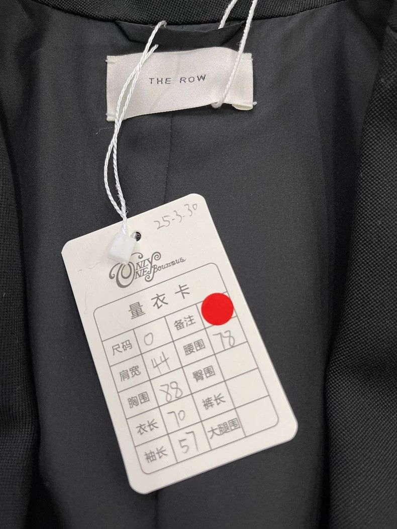 The Row The Row Classic Black Blazer - dmc Size US XS / EU 42 / 0 - 4 Thumbnail