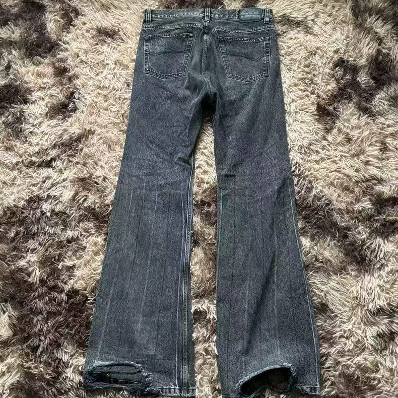 Balenciaga Balenciaga Flared Denim Jeans 2022 - dmc Size US 26 / EU 42 - 2 Thumbnail
