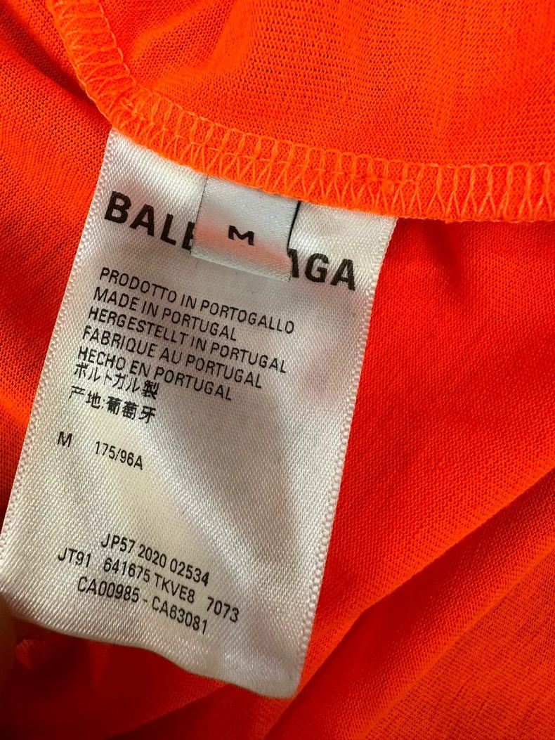 Balenciaga Balenciaga Orange Coke Short Sleeve Tee M - dmc Size US M / EU 48-50 / 2 - 5 Thumbnail