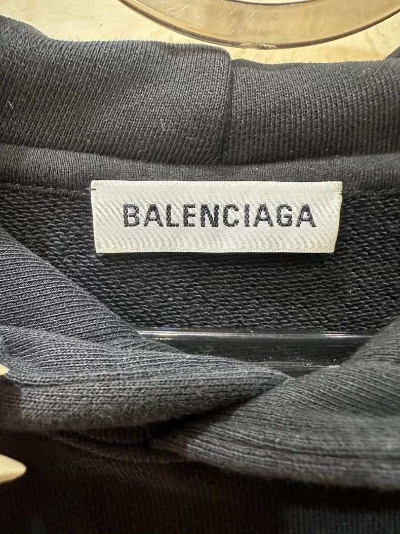 Balenciaga Balenciaga Crown Embroidery Hoodie XS - dmc Size US XS / EU 42 / 0 - 5 Thumbnail