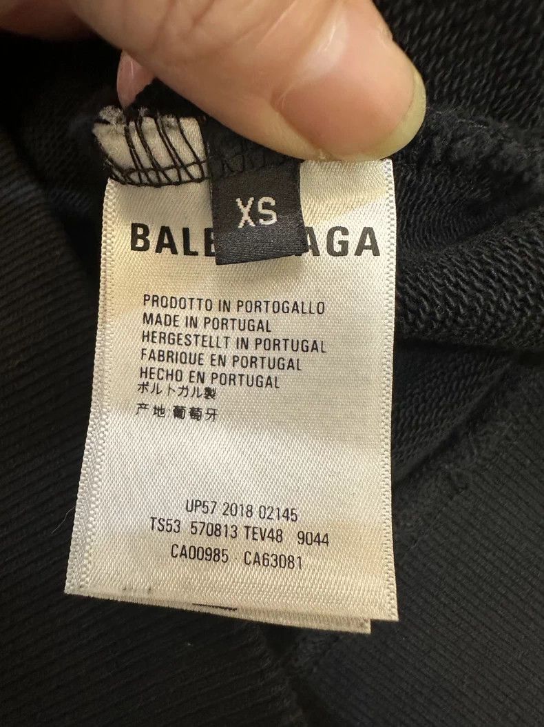 Balenciaga Balenciaga Crown Embroidery Hoodie XS - dmc Size US XS / EU 42 / 0 - 6 Thumbnail