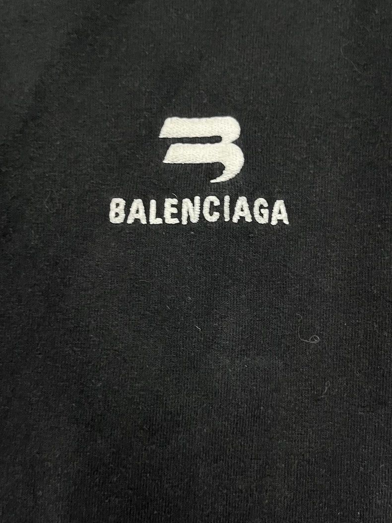Balenciaga Balenciaga Printed Stripe Crewneck T-Shirt - dmc Size US S / EU 44-46 / 1 - 3 Thumbnail