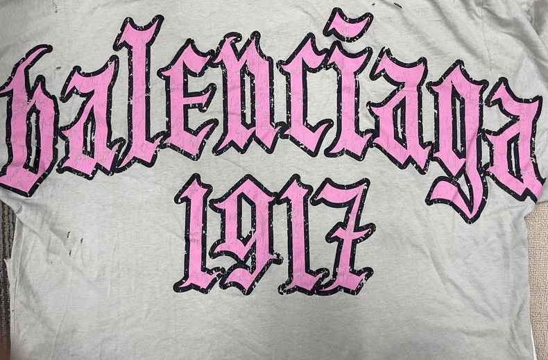 Balenciaga Balenciaga Back Logo Print Crewneck T-shirt - dmc Size US S / EU 44-46 / 1 - 3 Thumbnail
