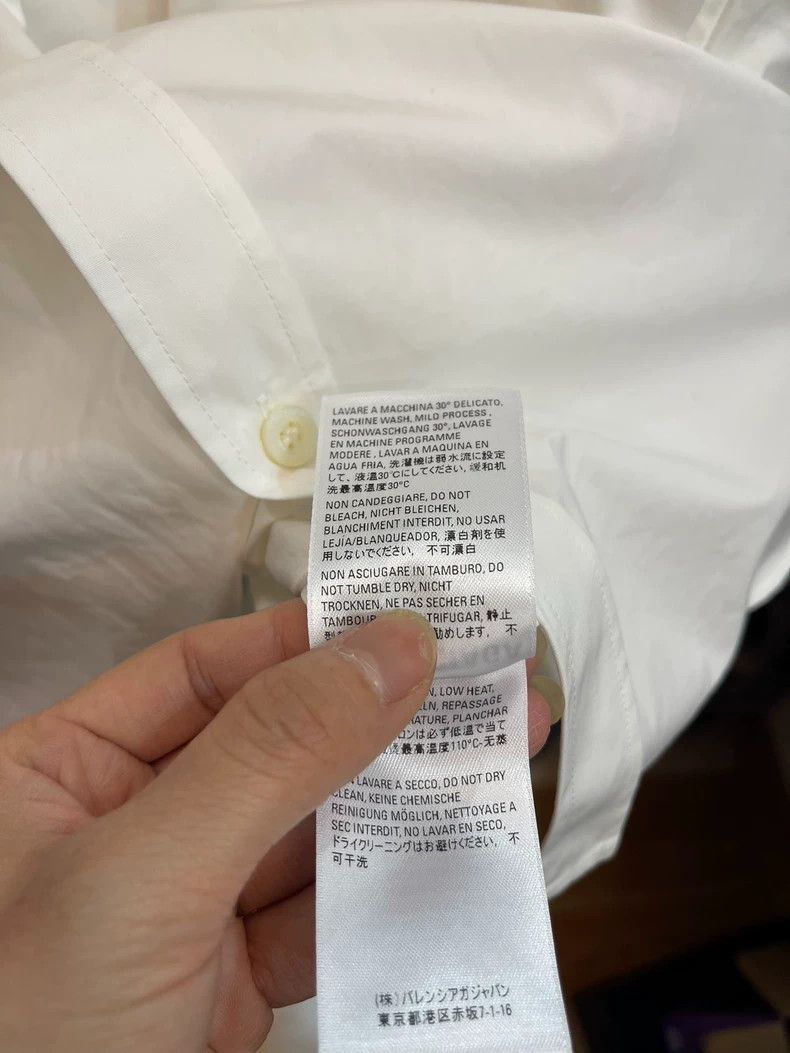 Balenciaga Balenciaga Oversized Back Logo Shirt - dmc Size US M / EU 48-50 / 2 - 5 Thumbnail