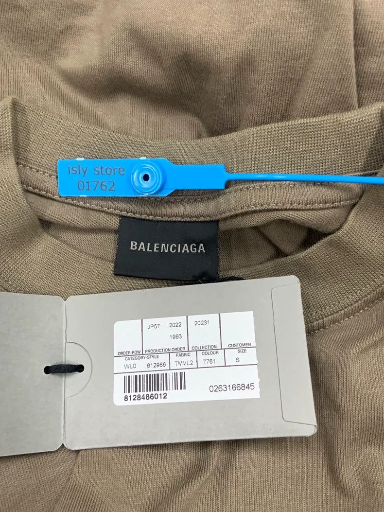 Balenciaga Balenciaga x WFP Logo Print Short Sleeve T-Shirt - dmc Size US S / EU 44-46 / 1 - 6 Thumbnail