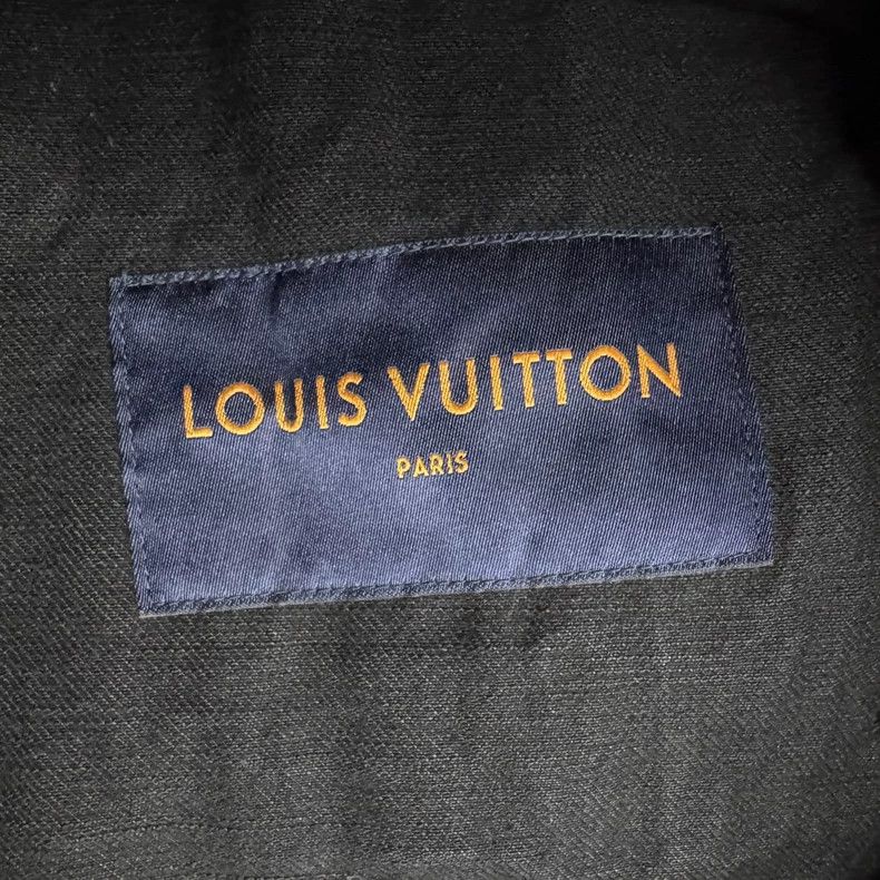 Louis Vuitton LV Black DNA Tag Denim Jacket - dmc Size US L / EU 52-54 / 3 - 5 Thumbnail
