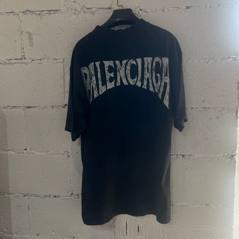 Balenciaga Balenciaga Black Short Sleeve T-Shirt - dmc Size US S / EU 44-46 / 1 - 2 Thumbnail