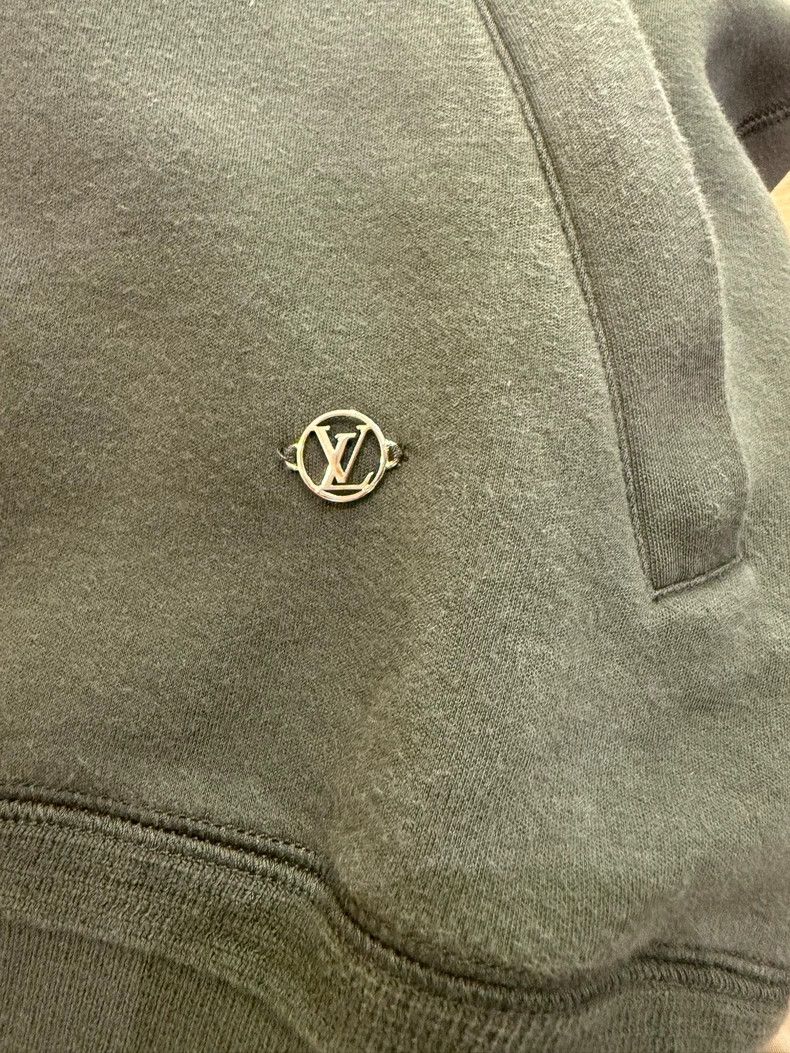 Louis Vuitton Louis Vuitton Green Hooded Sweatshirt S - dmc Size US S / EU 44-46 / 1 - 4 Thumbnail