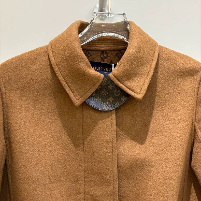 Louis Vuitton Louis Vuitton Brown Monogram Belted Cloak Coat - dmc Size US S / EU 44-46 / 1 - 3 Thumbnail