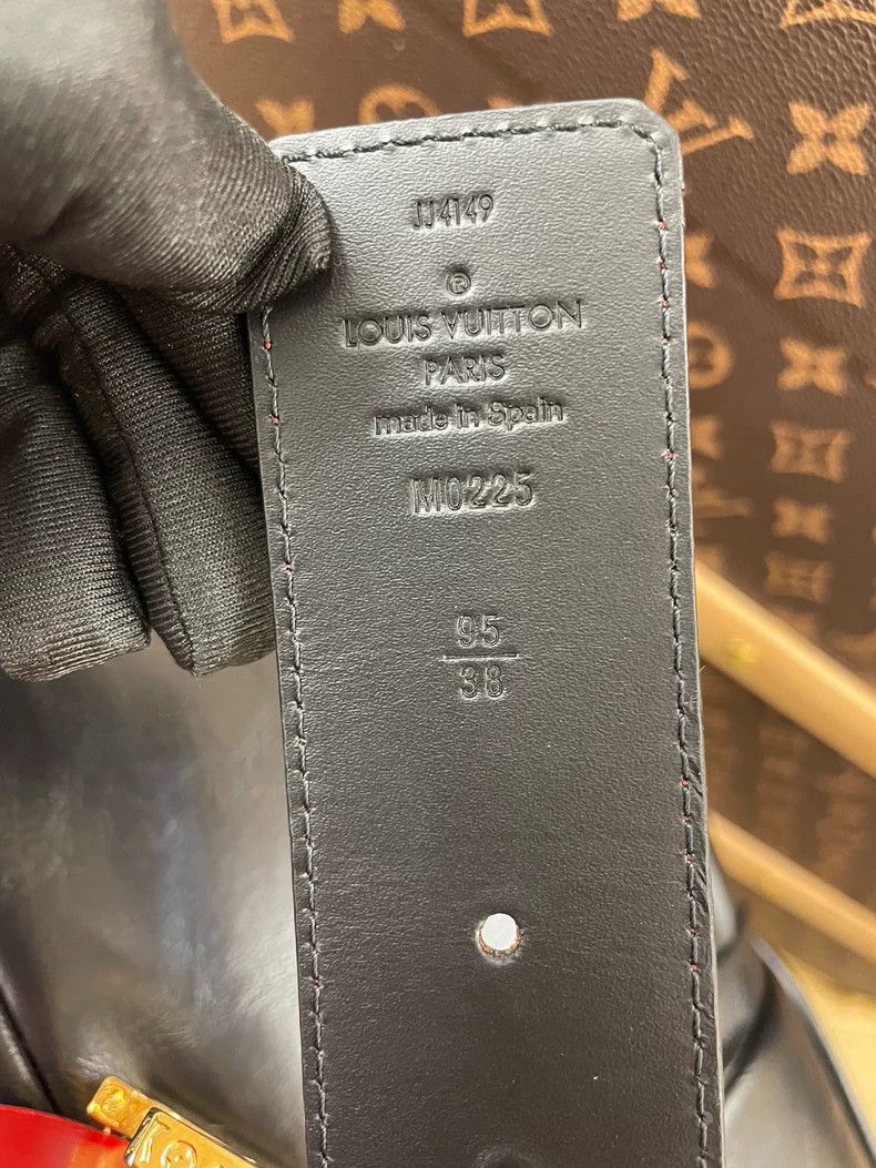 Louis Vuitton Louis Vuitton Red Belt - dmc Size ONE SIZE - 2 Thumbnail
