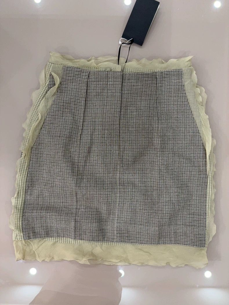 Fendi Fendi Houndstooth Mini Skirt - dmc Size US 36 / EU 52 - 4 Thumbnail