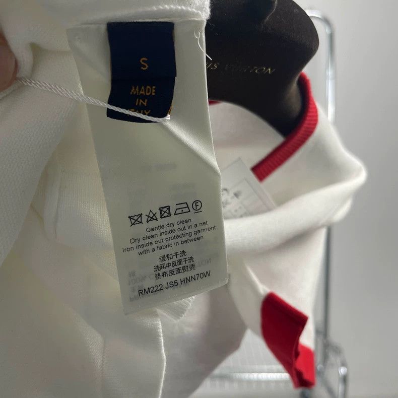 Louis Vuitton LV White Knit Short Sleeve Top - dmc Size US S / EU 44-46 / 1 - 5 Thumbnail