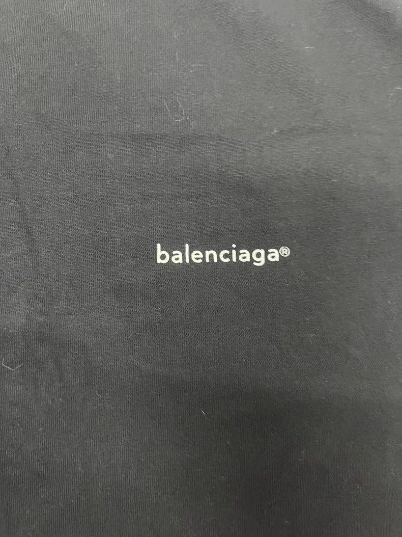 Balenciaga Balenciaga Logo Crew Neck Short Sleeve T-Shirt - dmc Size US S / EU 44-46 / 1 - 3 Thumbnail
