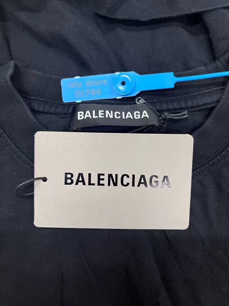 Balenciaga Balenciaga Logo Crew Neck Short Sleeve T-Shirt - dmc Size US S / EU 44-46 / 1 - 5 Thumbnail