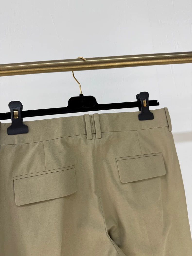 The Row The Row Khaki Straight-Leg Trousers - dmc Size US 34 / EU 50 - 3 Thumbnail