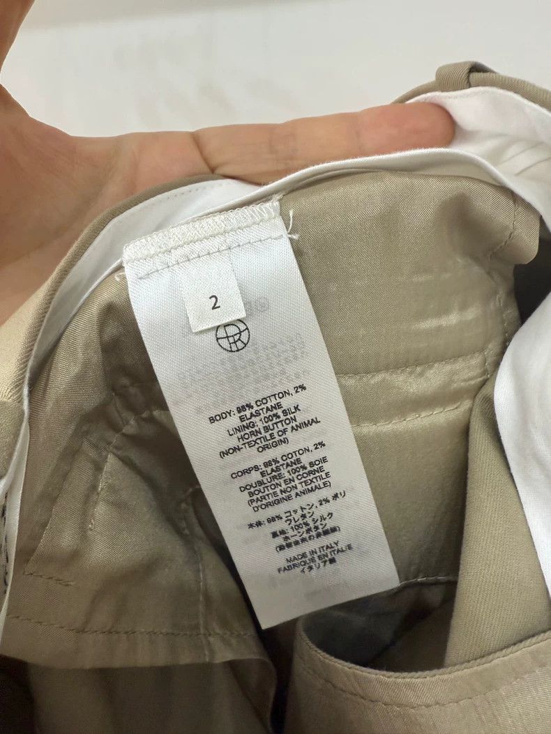 The Row The Row Khaki Straight-Leg Trousers - dmc Size US 34 / EU 50 - 6 Thumbnail