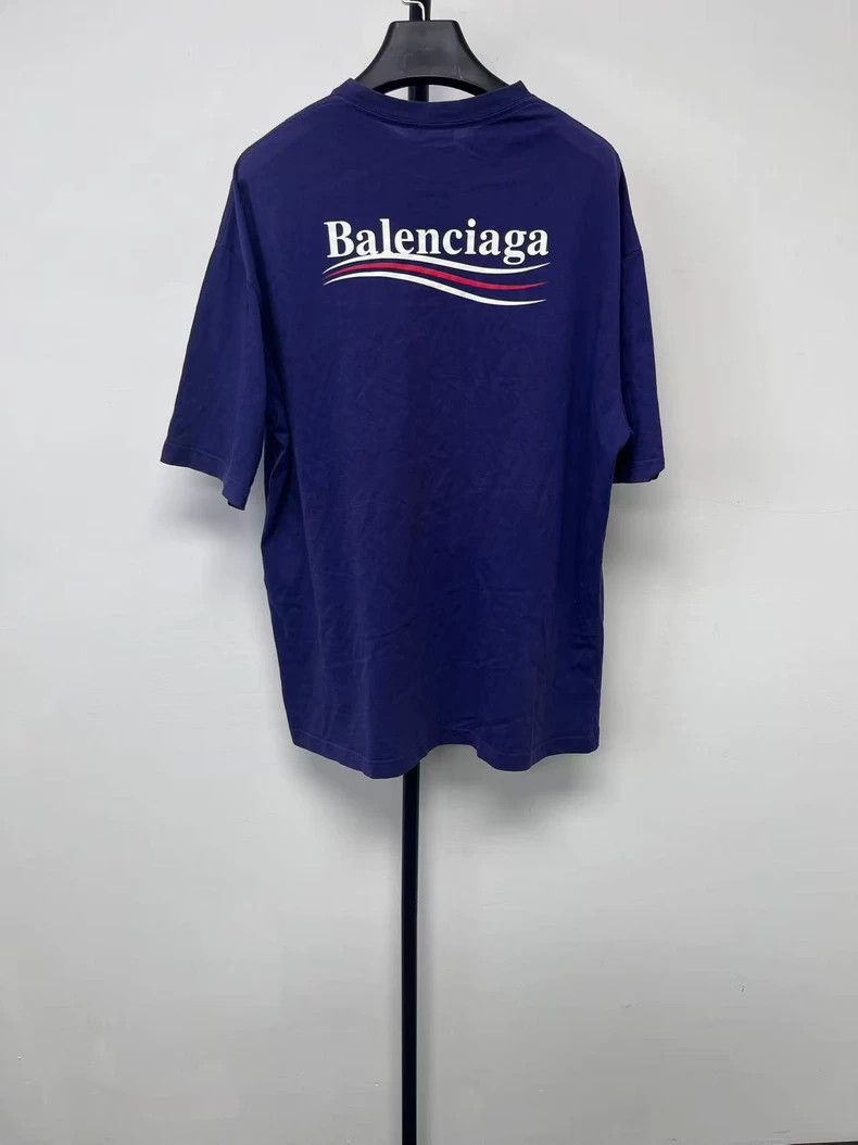 Balenciaga Balenciaga Logo Print Crewneck Short Sleeve T-shirt - dmc Size US S / EU 44-46 / 1 - 2 Thumbnail