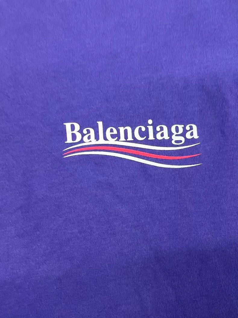 Balenciaga Balenciaga Logo Print Crewneck Short Sleeve T-shirt - dmc Size US S / EU 44-46 / 1 - 3 Thumbnail