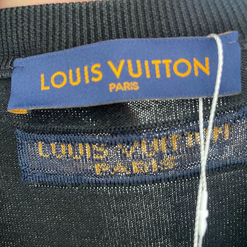 Louis Vuitton Louis Vuitton Letter Knit Short Sleeve - dmc Size US XL / EU 56 / 4 - 4 Thumbnail