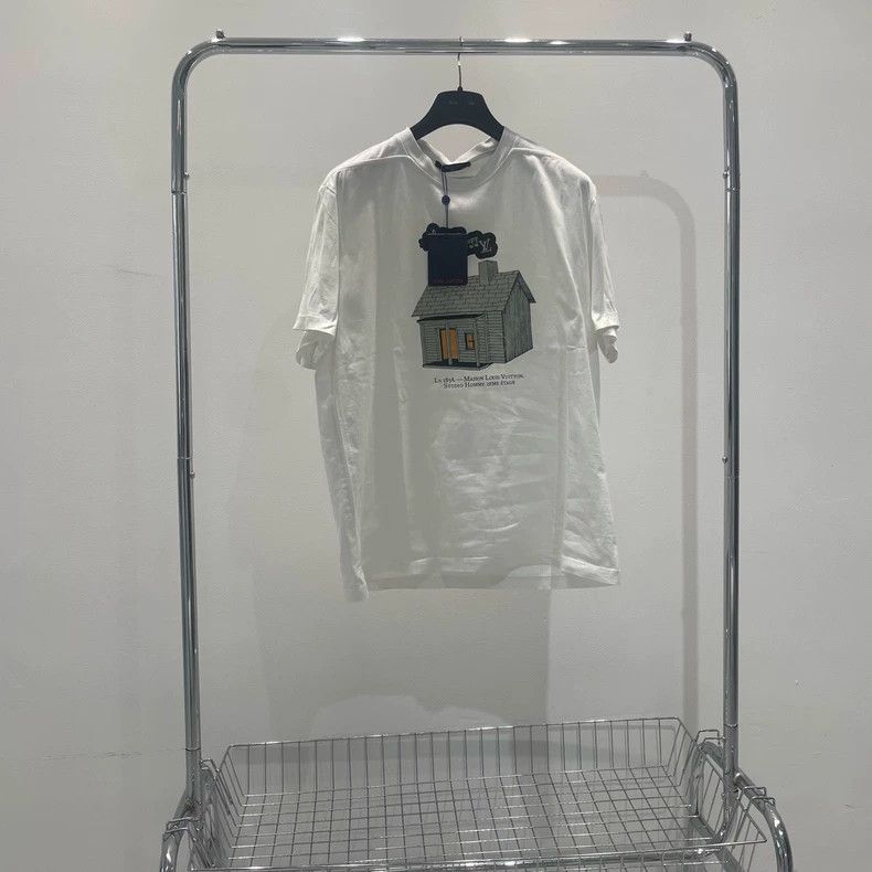 Louis Vuitton Louis Vuitton House Print Short Sleeve - dmc Size US L / EU 52-54 / 3 - 2 Thumbnail