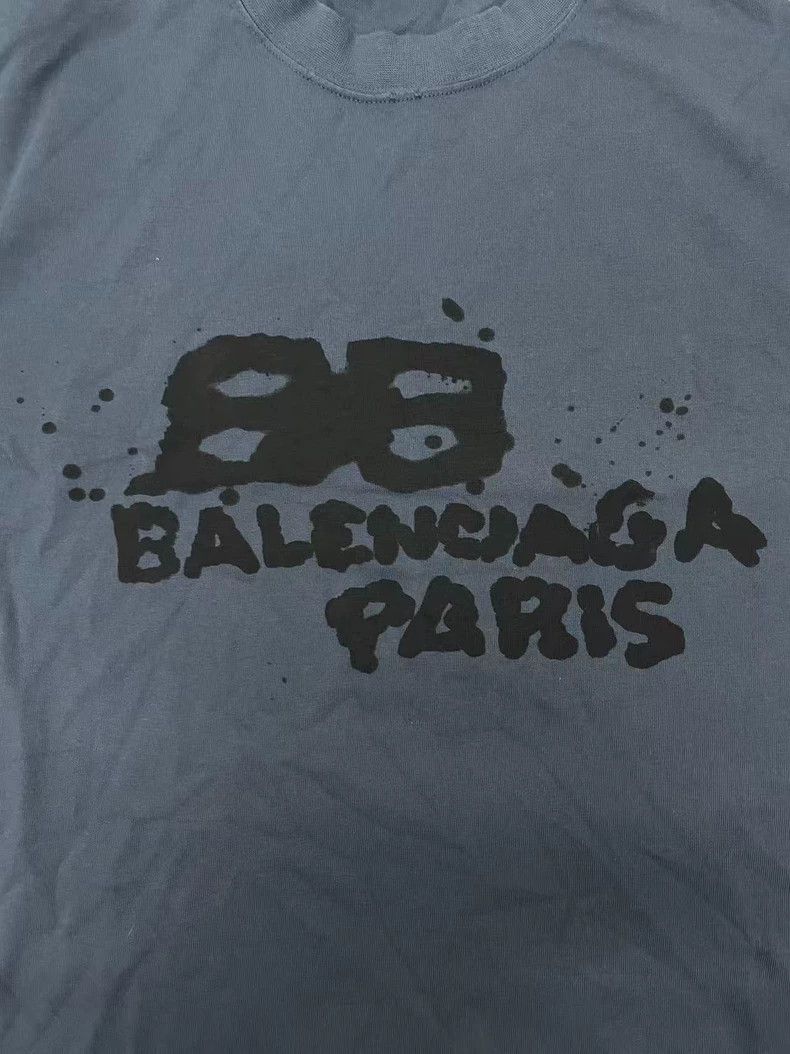 Balenciaga Balenciaga Letter Print Short Sleeve T-Shirt - dmc Size US XS / EU 42 / 0 - 3 Thumbnail