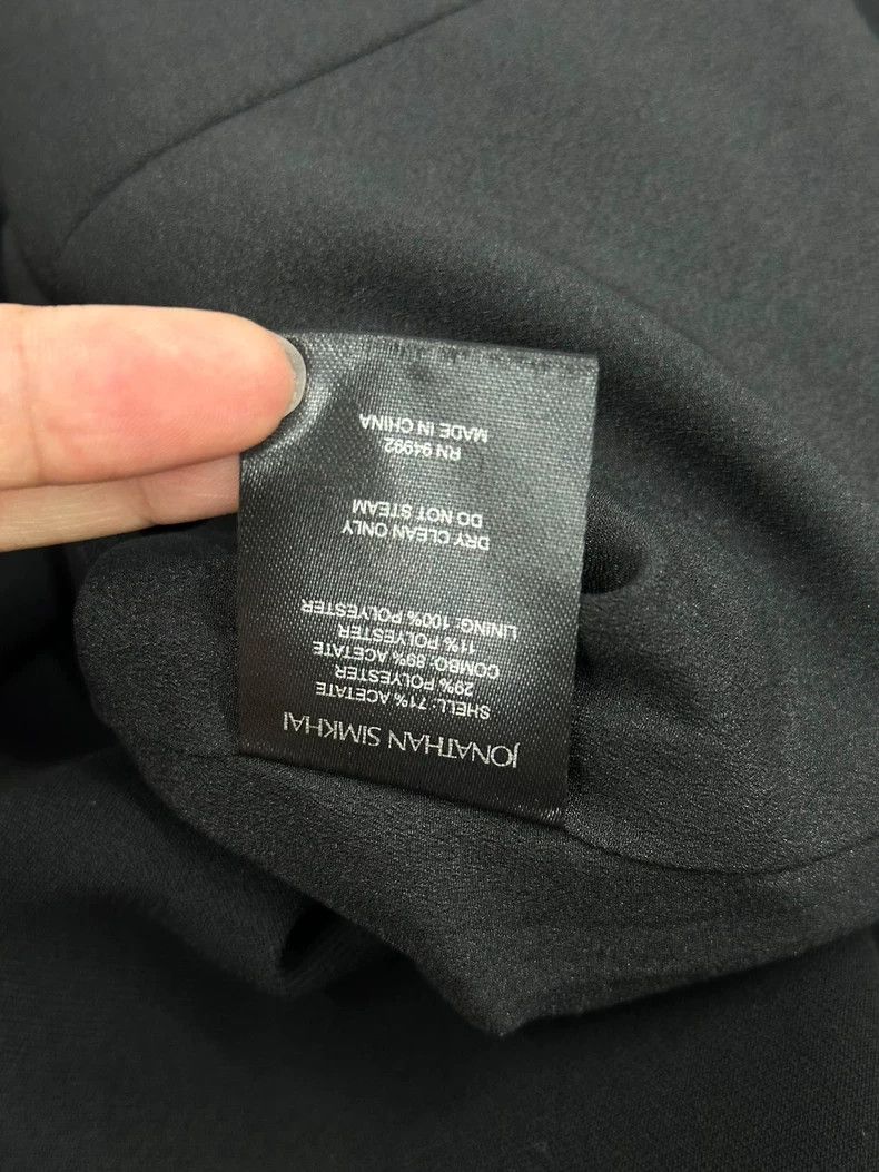 Jonathan Simkhai Jonathan Simkhai Black Bow Waist Pants - dmc Size US 26 / EU 42 - 6 Thumbnail