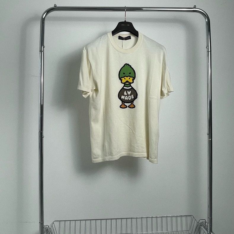 Louis Vuitton Louis Vuitton Nigo Beige Short Sleeve - dmc Size US M / EU 48-50 / 2 - 2 Thumbnail