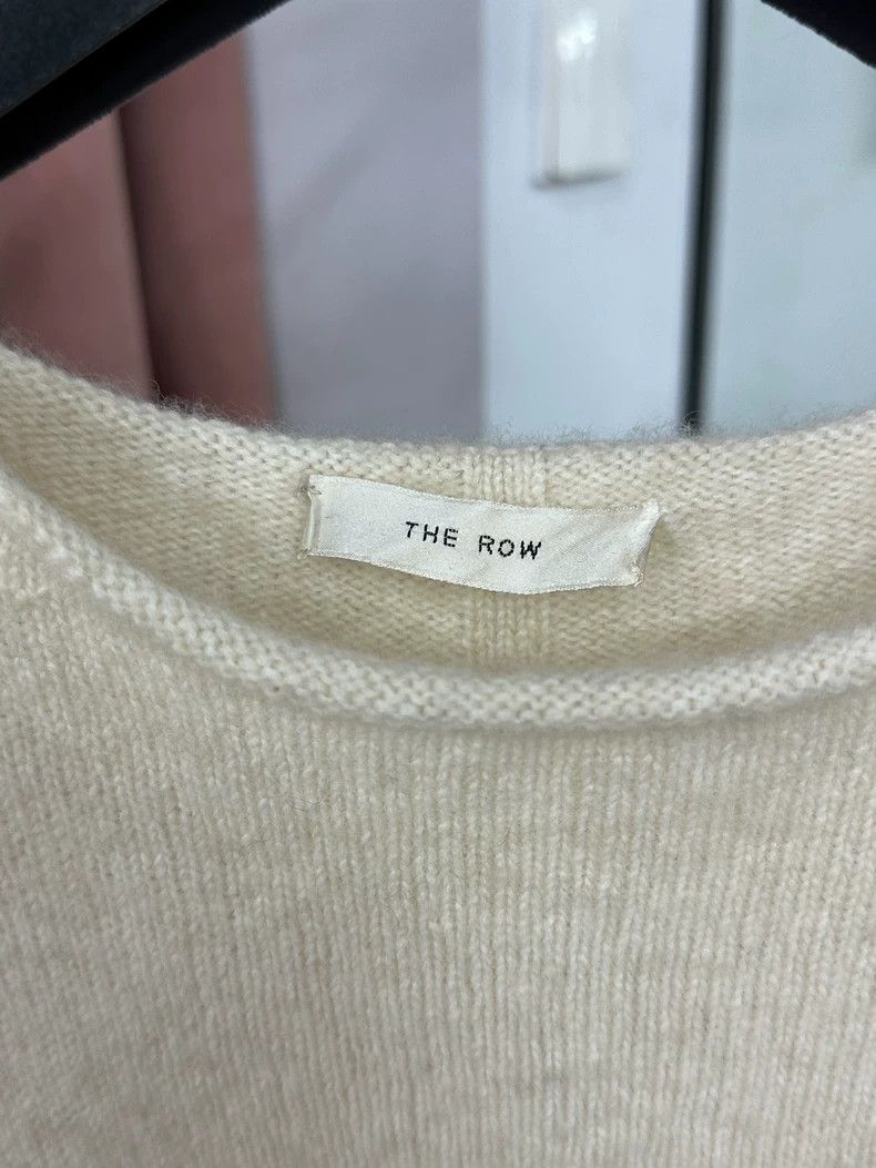 The Row The Row Beige Cashmere Long-Sleeve Sweater - dmc Size US L / EU 52-54 / 3 - 2 Thumbnail