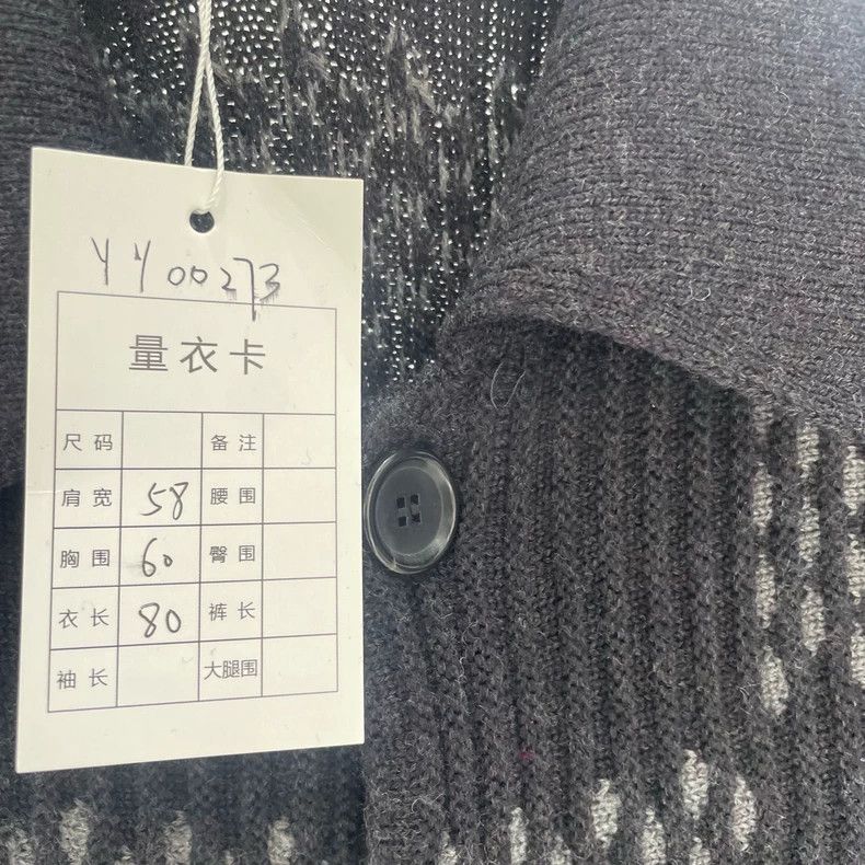 Louis Vuitton Louis Vuitton x Nigo Checkered Knit Coat - dmc Size US M / EU 48-50 / 2 - 4 Thumbnail