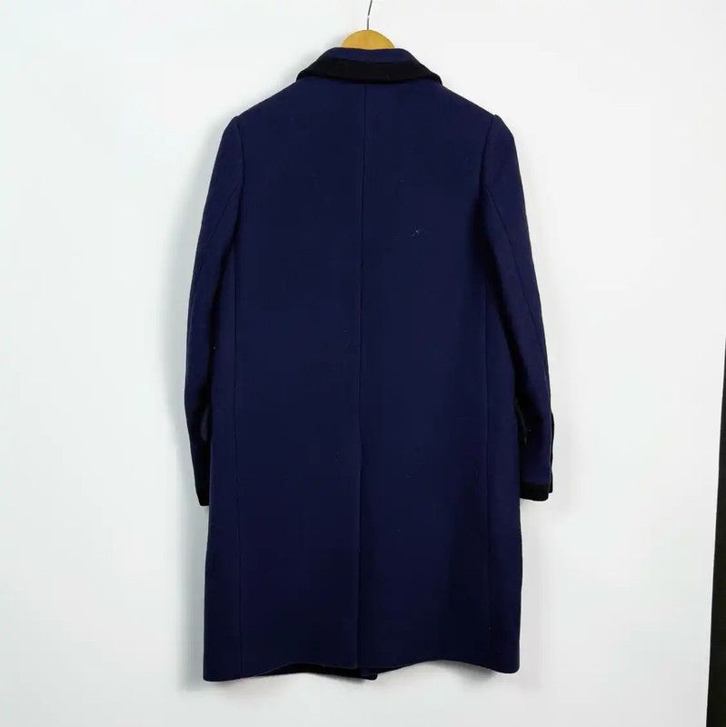 Miu Miu Miu Miu Women's Blue Wool Coat 0089 Size ONE SIZE - 2 Thumbnail