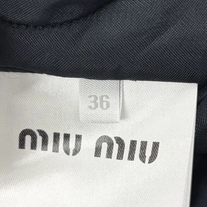 Miu Miu Miu Miu Multi-Color Women's Trench Coat 0089 Size ONE SIZE - 5 Thumbnail