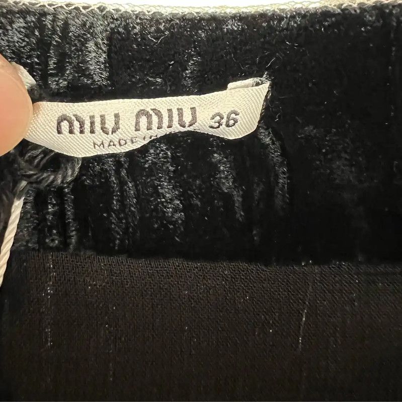 Miu Miu Miu Miu Black Ruffled Collar Dress 0089 Size L / US 10 / IT 46 - 4 Thumbnail