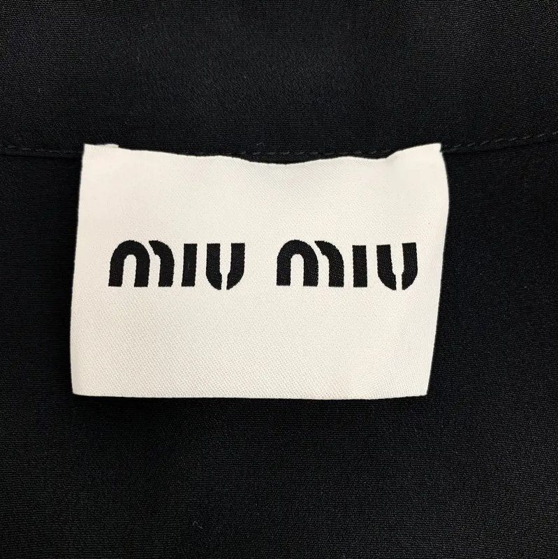 Miu Miu Miu Miu Black Women's Dress Size S 0089 Size S / US 4 / IT 40 - 7 Thumbnail