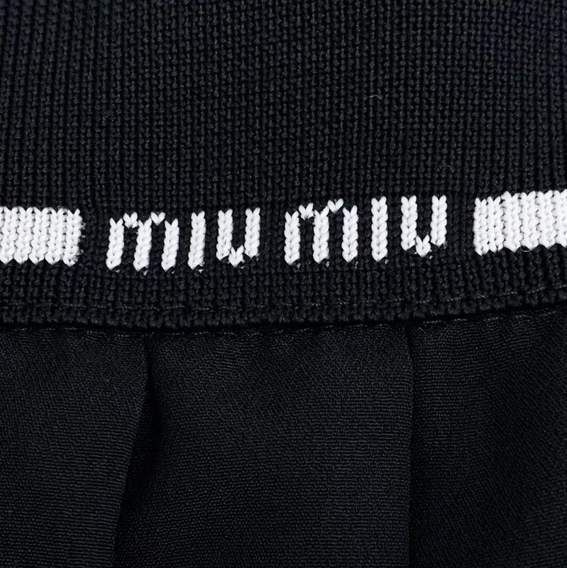 Miu Miu Miu Miu Black Women's Dress Size S 0089 Size S / US 4 / IT 40 - 6 Thumbnail