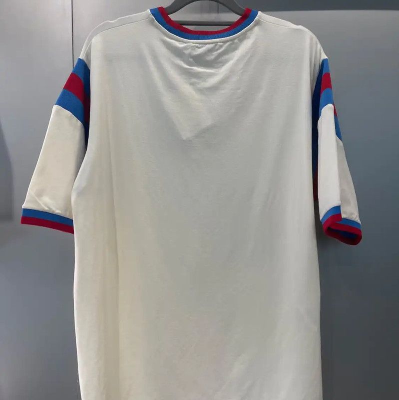Miu Miu Miu Miu White Cotton Summer T-Shirt 0089 Size M / US 6-8 / IT 42-44 - 3 Thumbnail