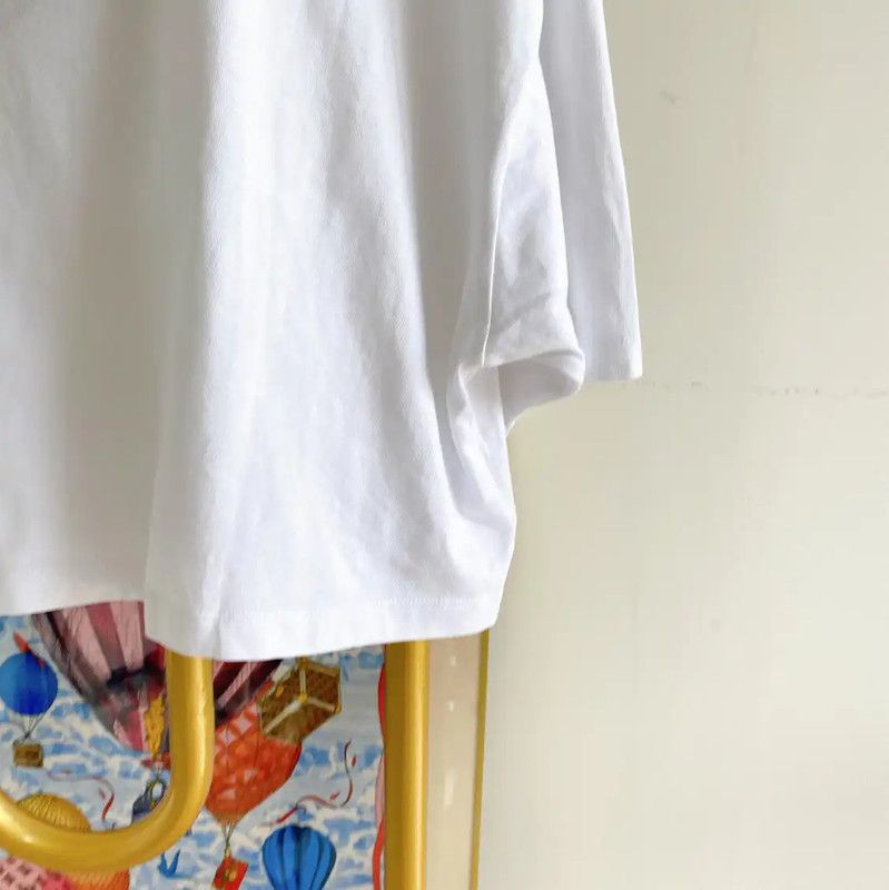 Miu Miu Miu Miu White Summer Short Sleeve Crop T-Shirt 0089 Size XS / US 0-2 / IT 36-38 - 8 Thumbnail