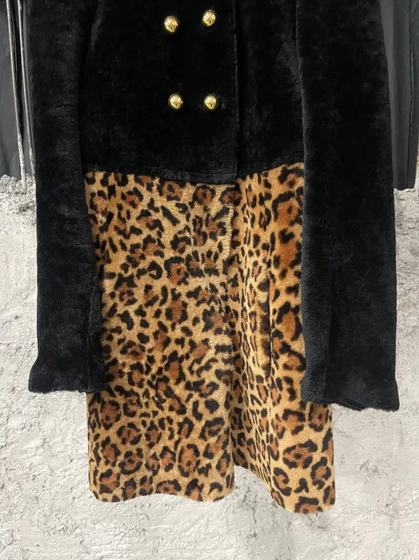 Miu Miu Miu Miu Color-Block Women's Coat 0089 Size ONE SIZE - 4 Thumbnail