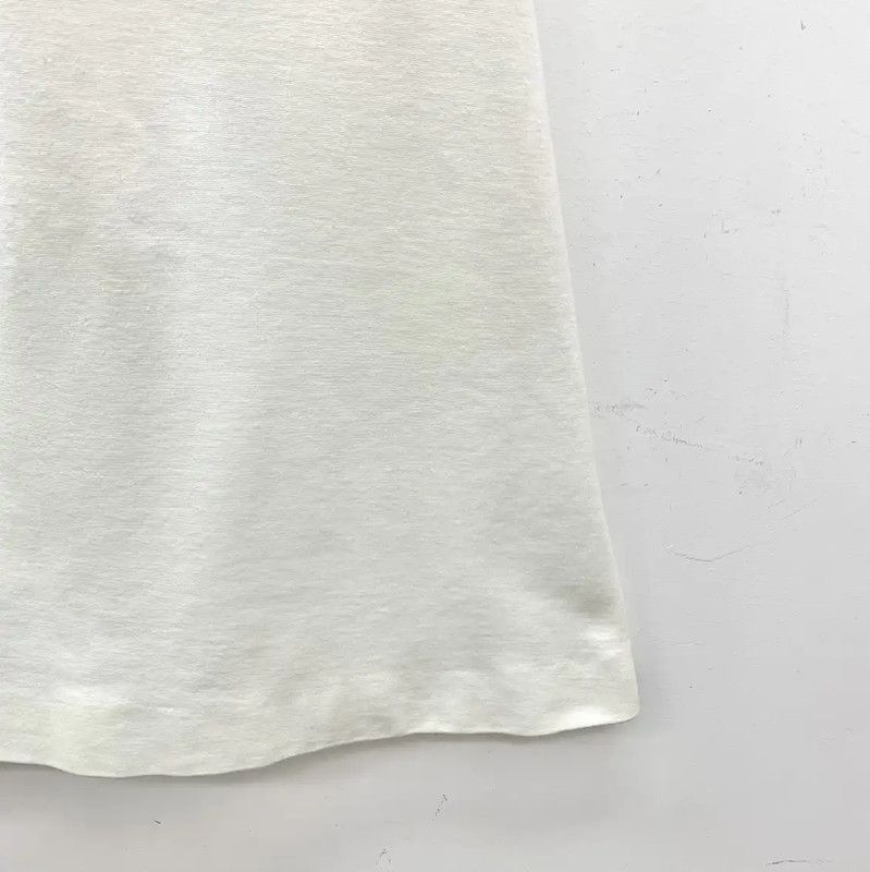 Miu Miu Miu Miu White Cotton Dress with Ruffle Detail 0089 Size S / US 4 / IT 40 - 5 Thumbnail